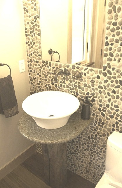 Sustainable Materials Powder Room